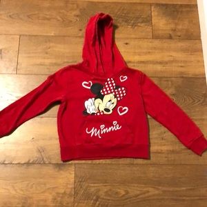 7/8 Disney mini mouse sweatshirt